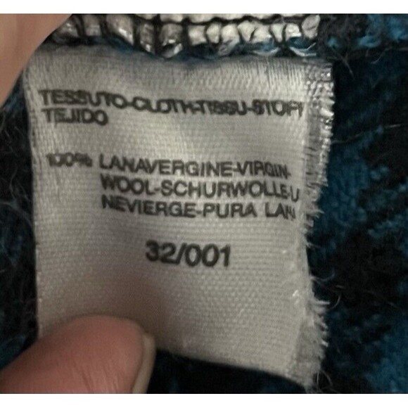 Marcella Wool plaid pants Size 2 Made In Italy - Picture 4 of 8